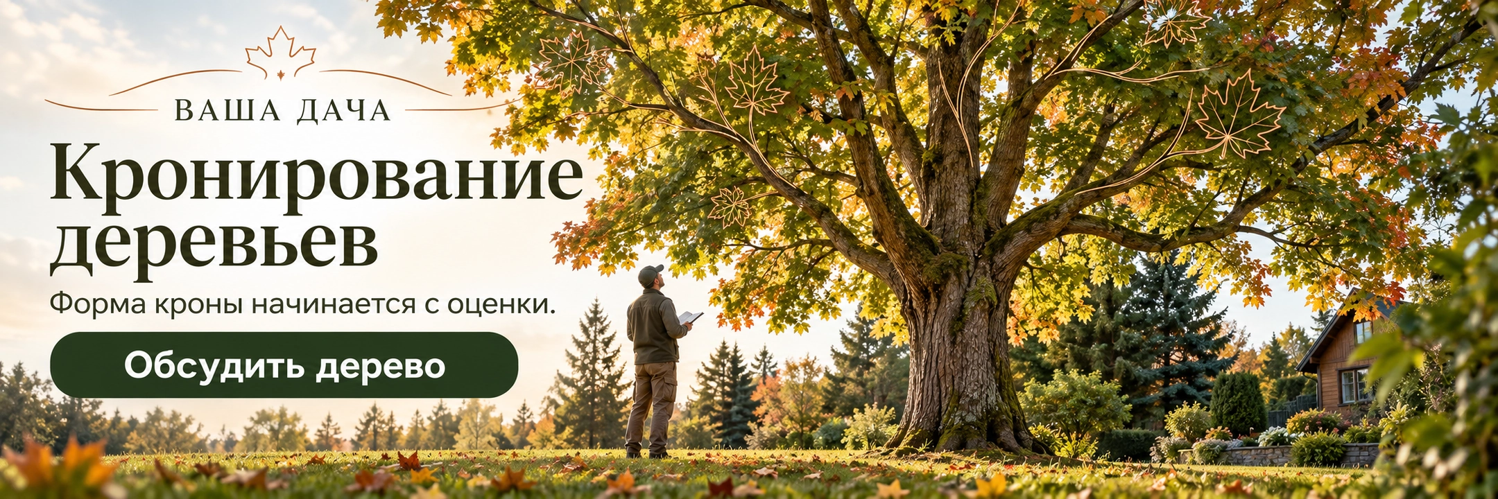 Кронирование деревьев