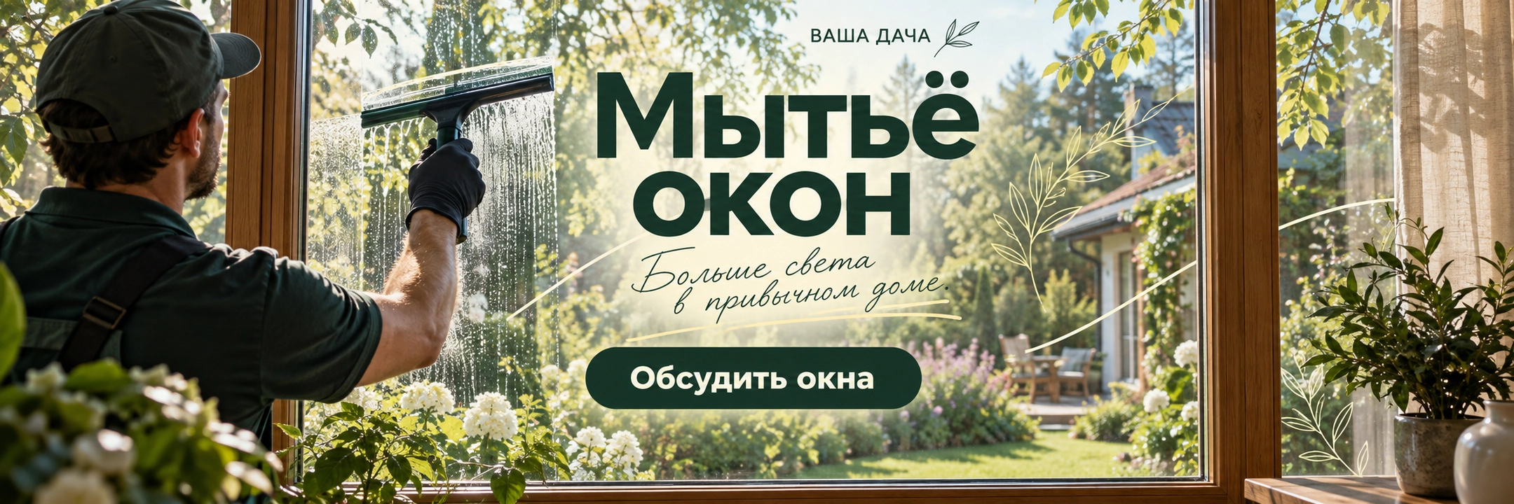 Мытьё окон
