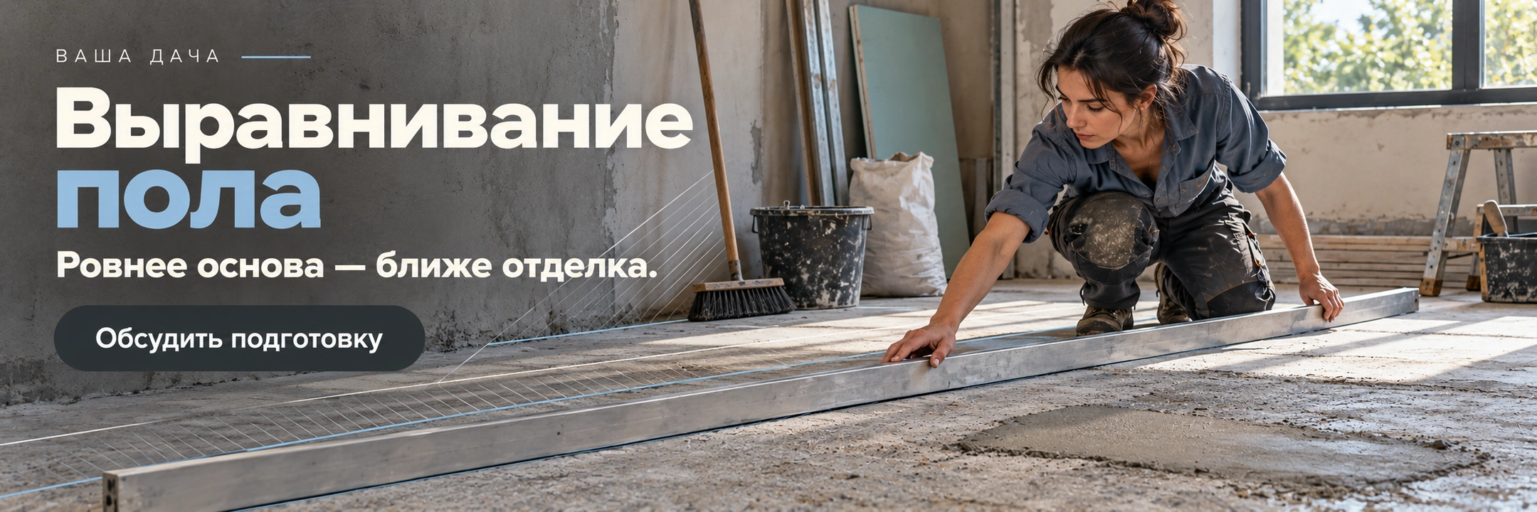 Выравнивание пола