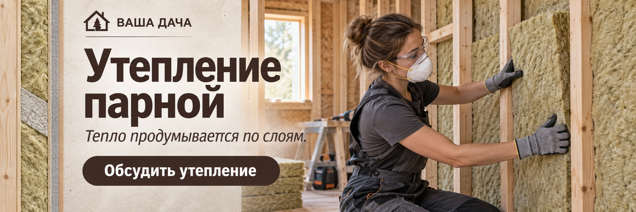 Утепление парной