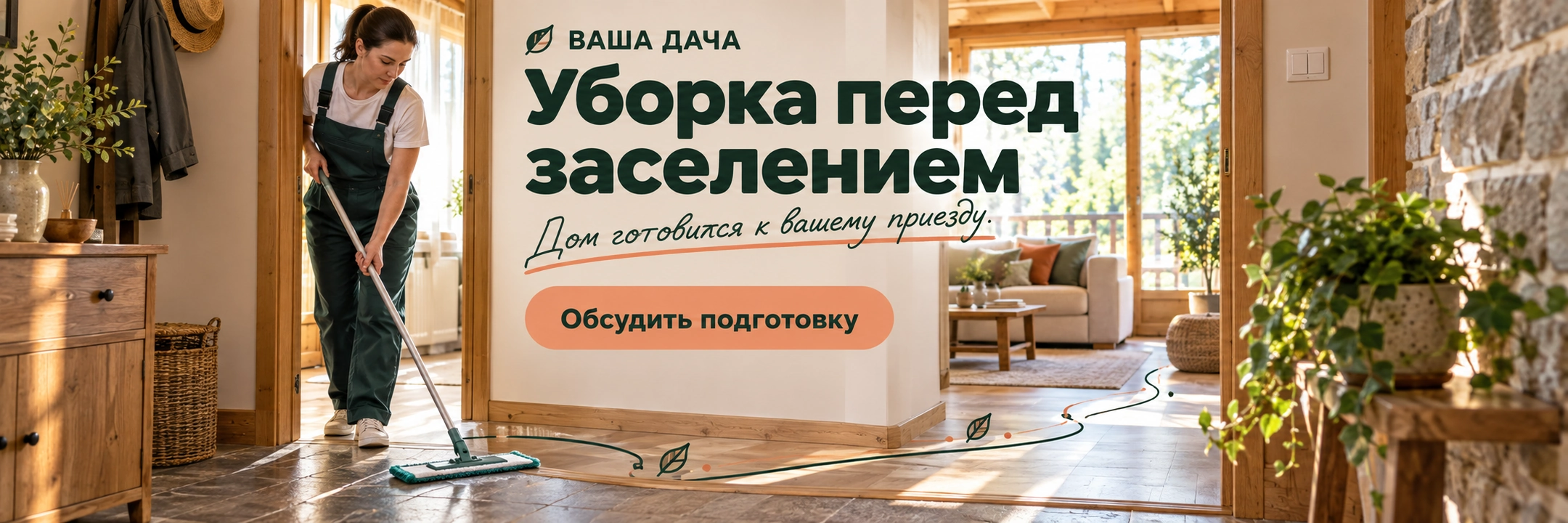 Уборка перед заселением