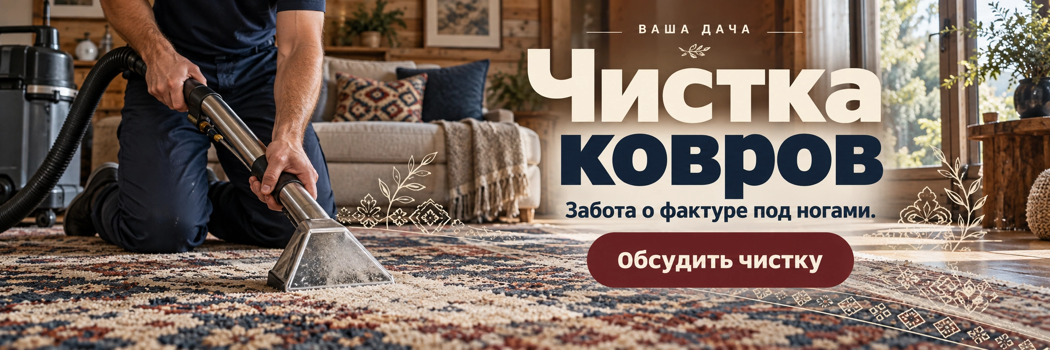 Чистка ковров