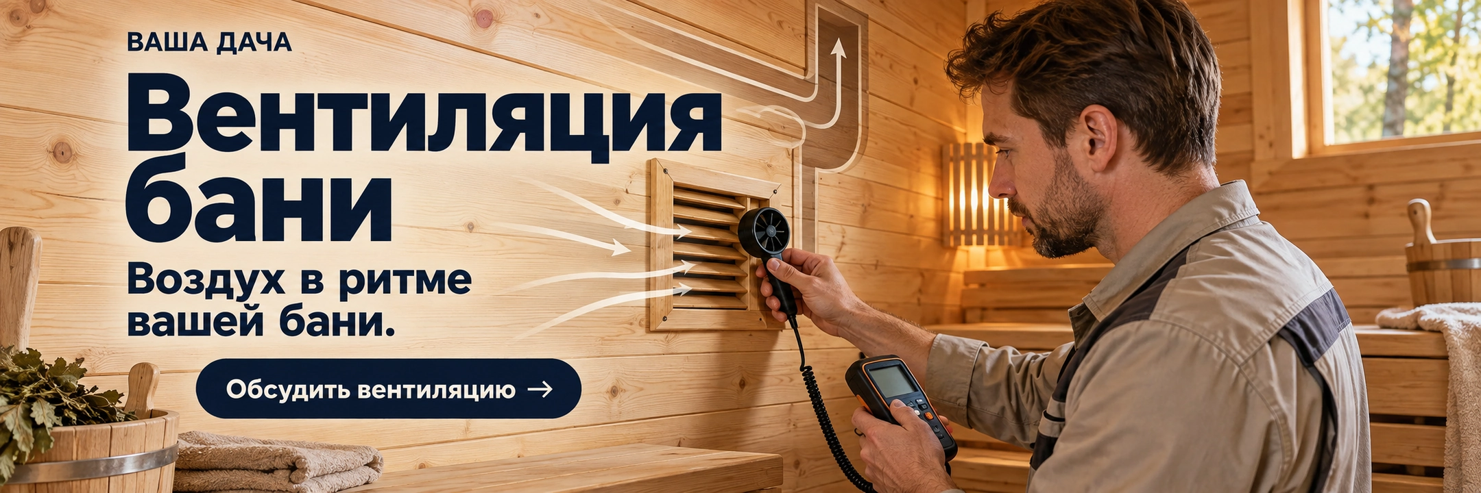 Вентиляция бани