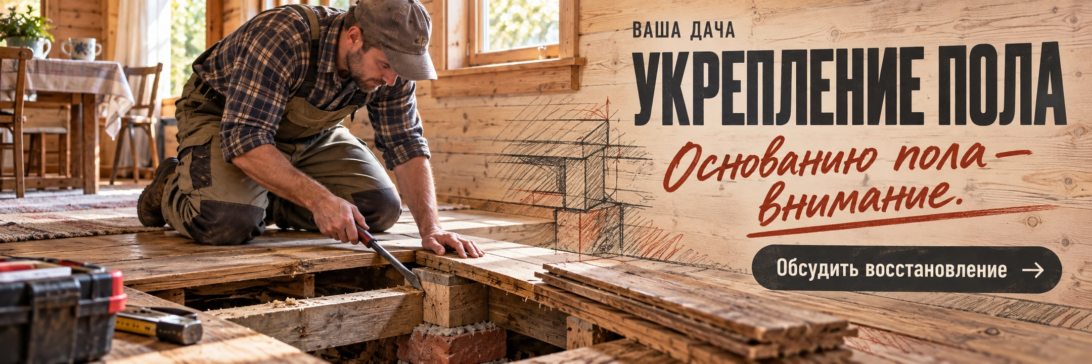 Укрепление пола