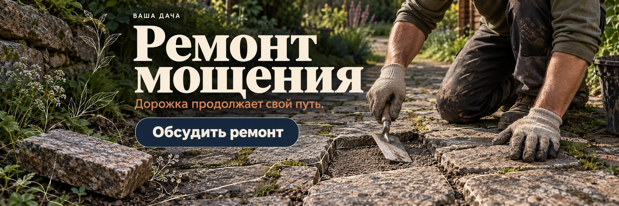 Ремонт мощения