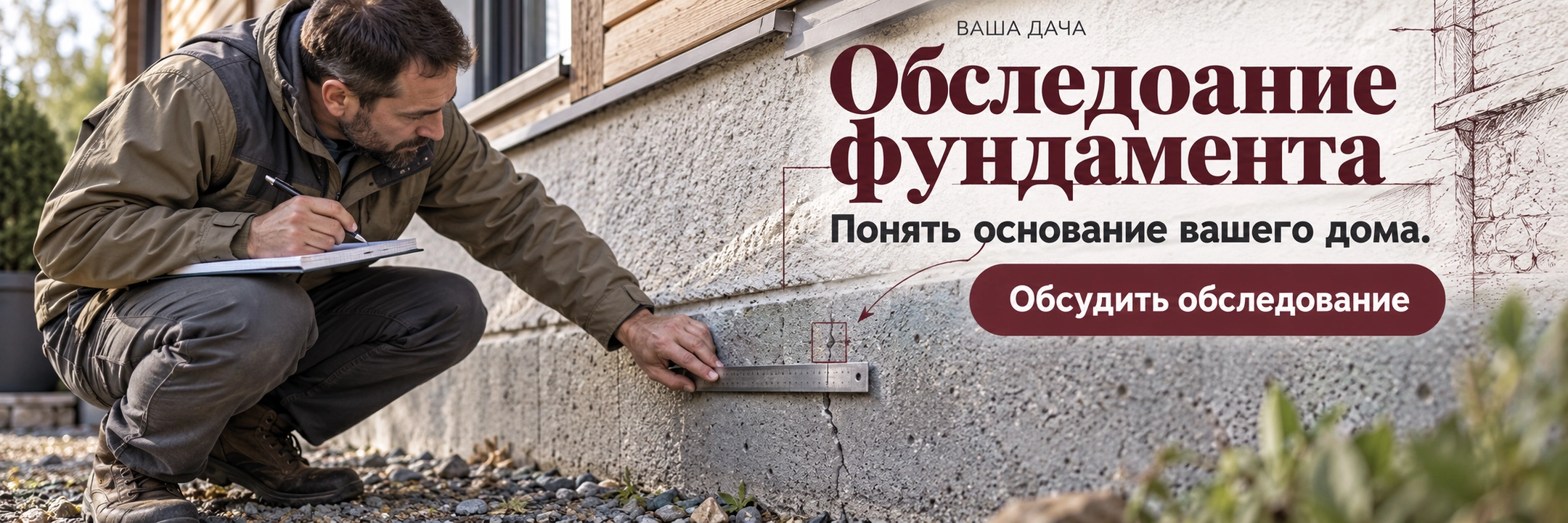 Обследование фундамента