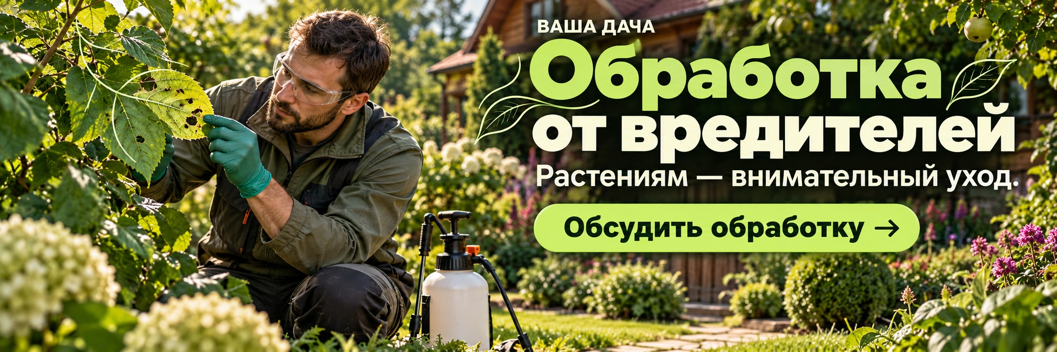 Обработка от вредителей