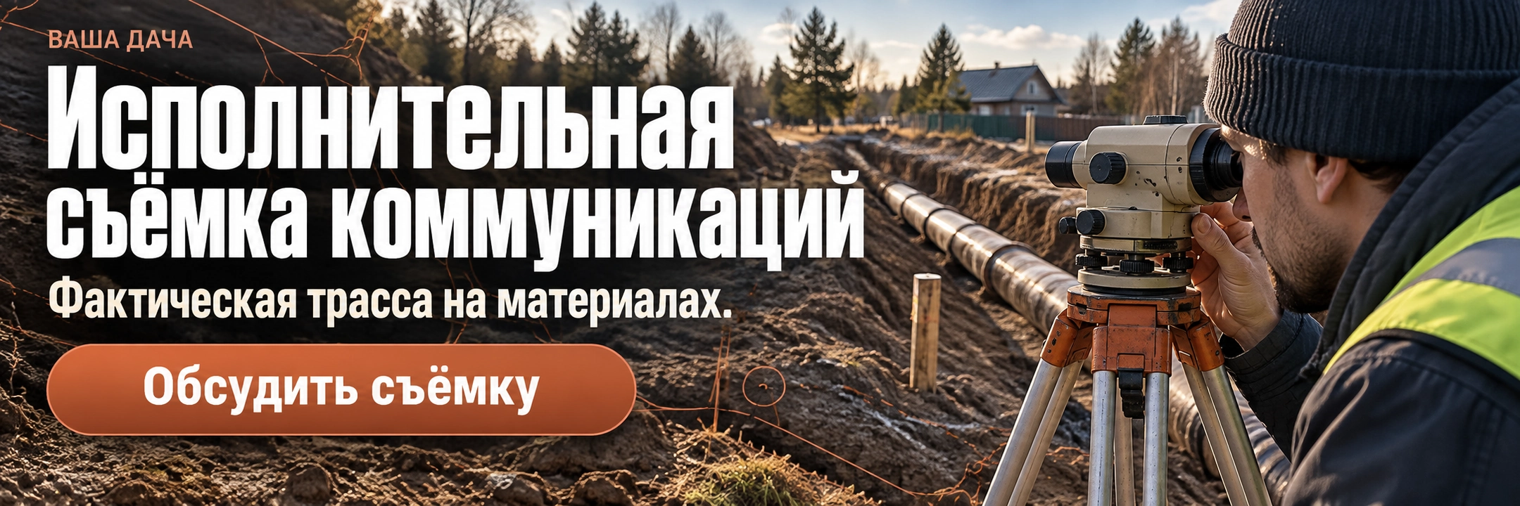 Исполнительная съёмка коммуникаций