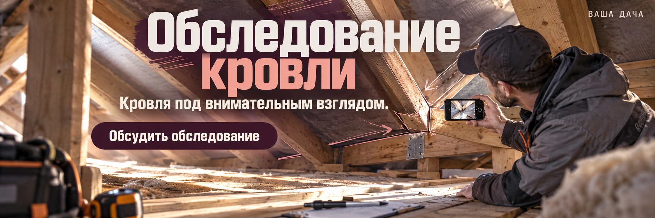 Обследование кровли