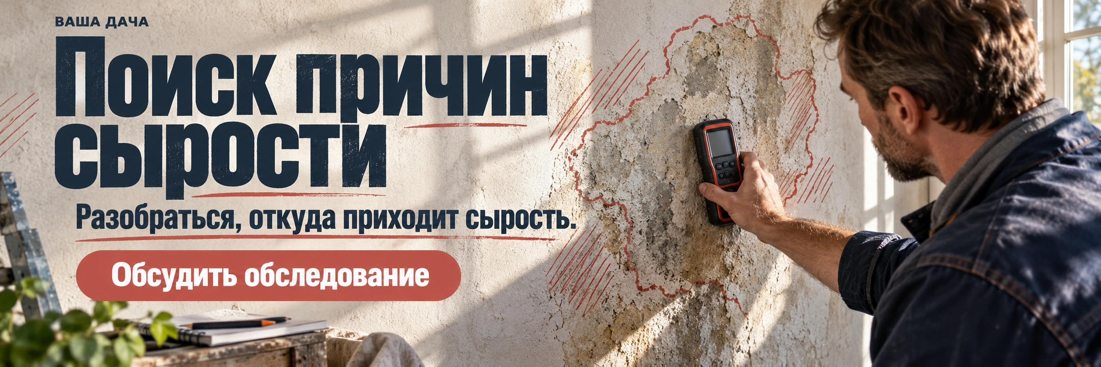 Поиск причин сырости