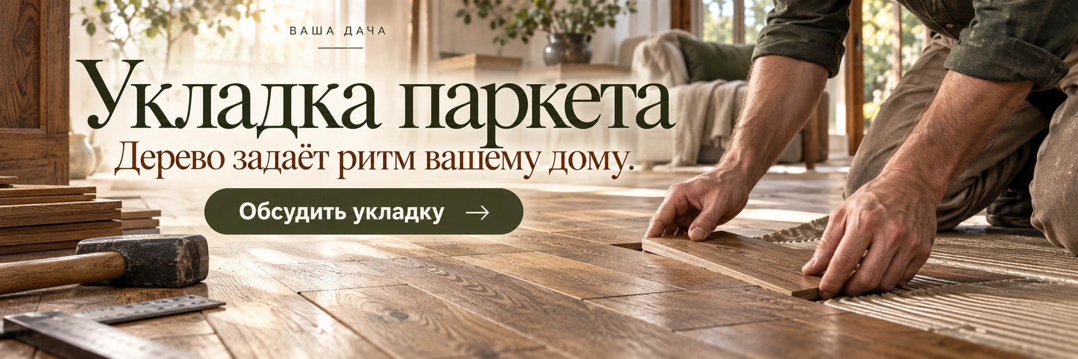 Укладка паркета