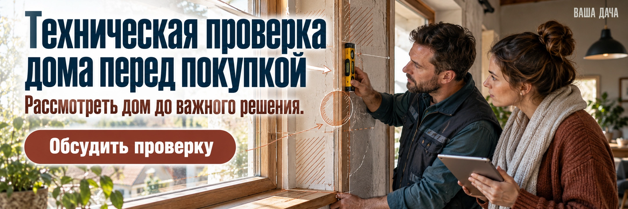 Техническая проверка дома перед покупкой