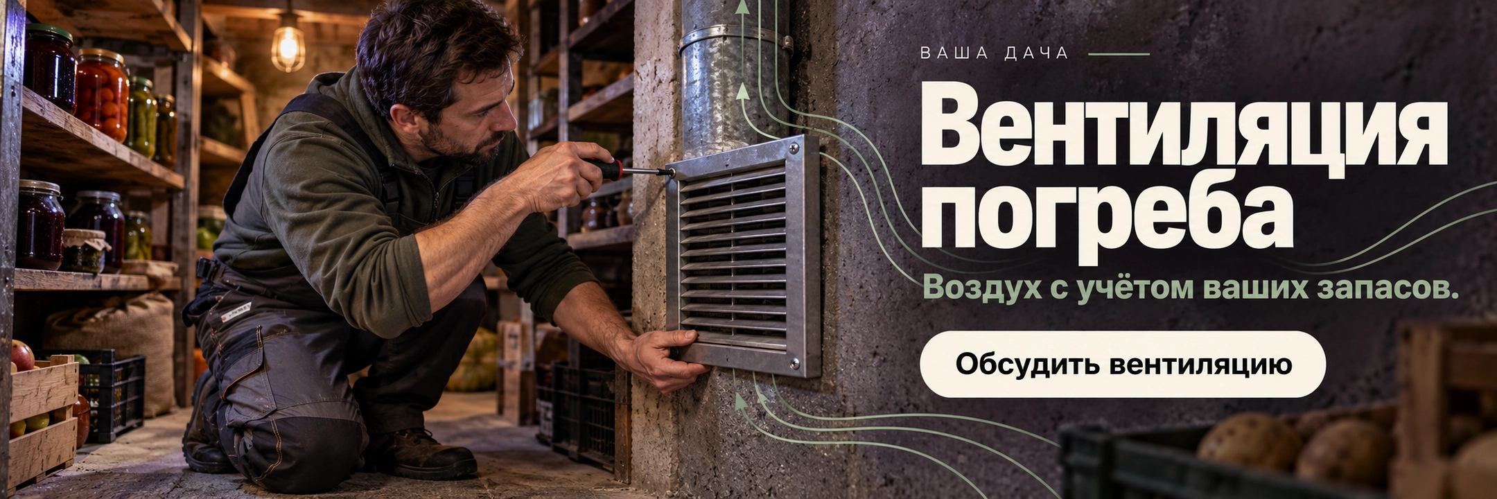 Вентиляция погреба