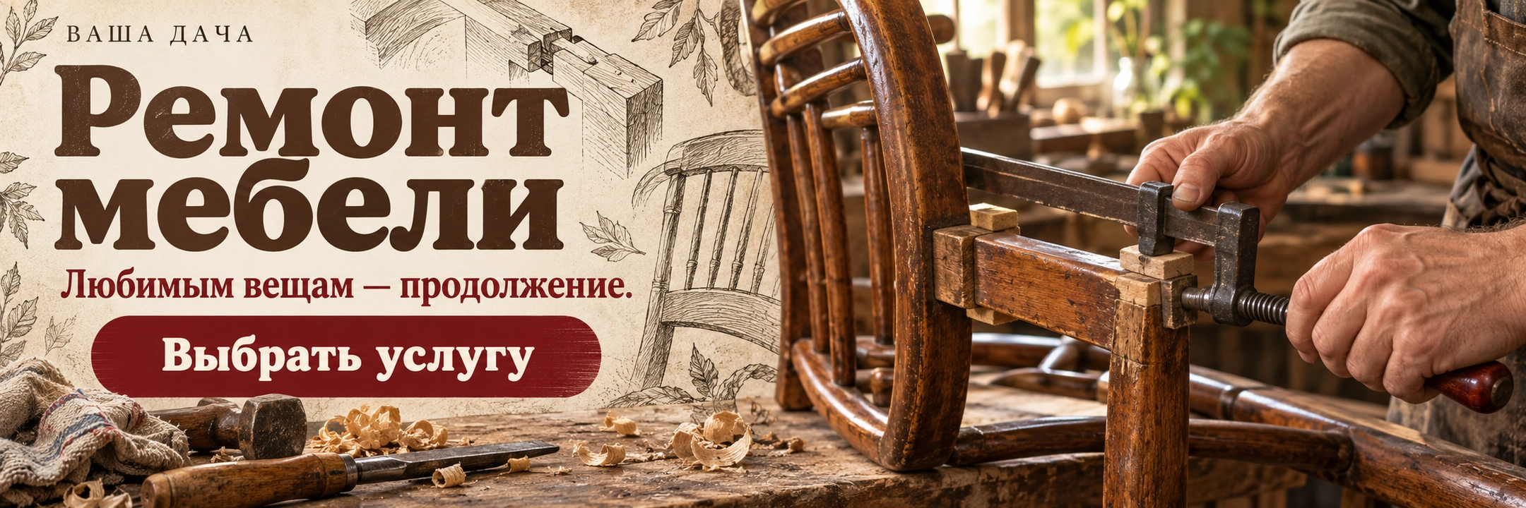 Ремонт мебели
