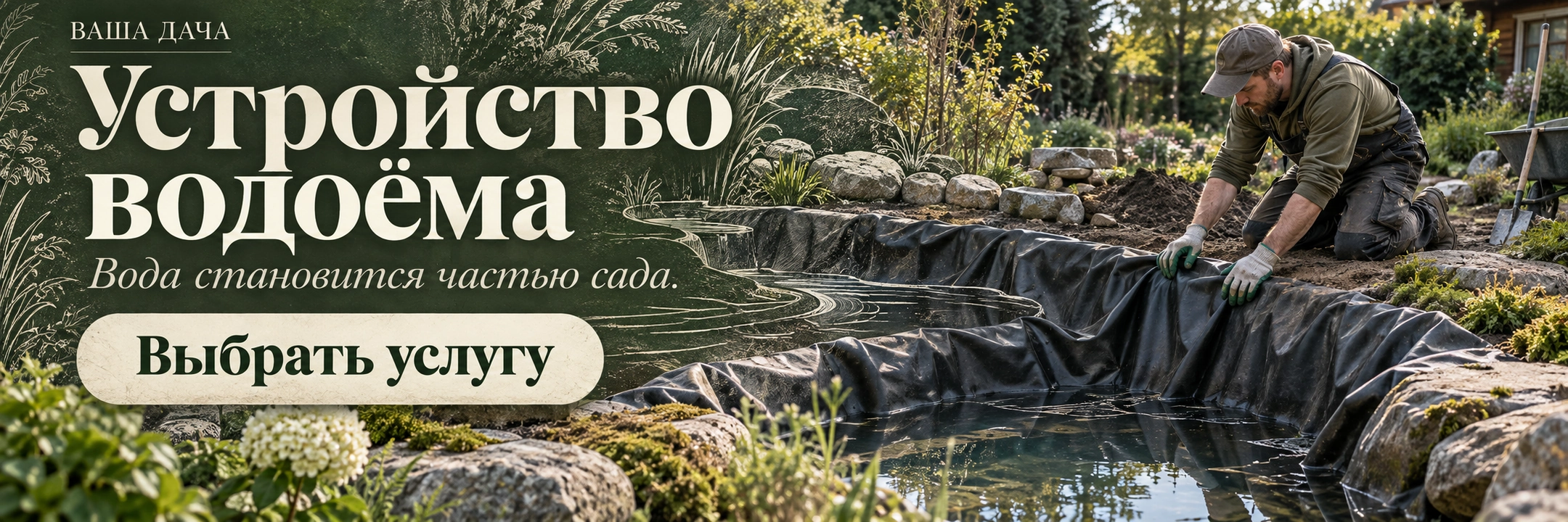Устройство водоёма