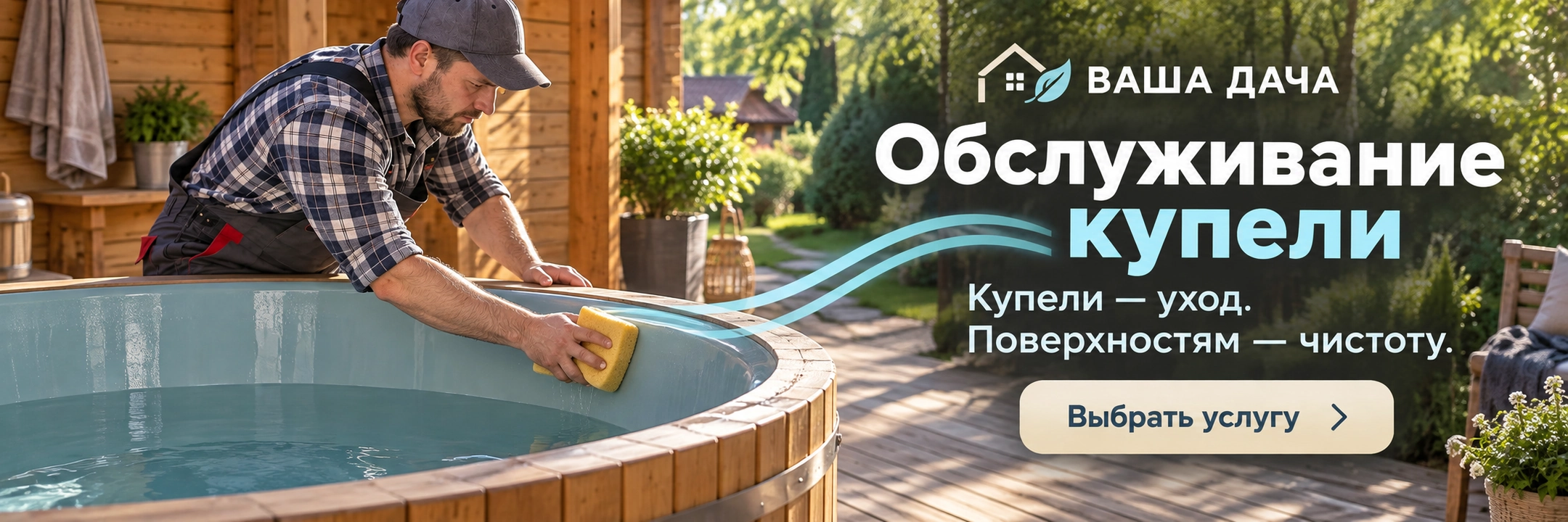 Обслуживание купели