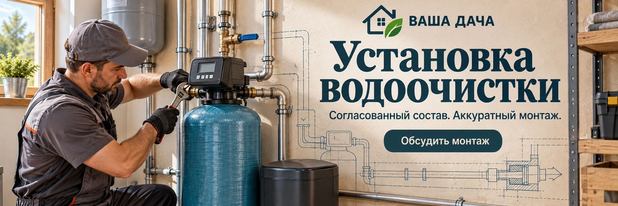 Установка водоочистки