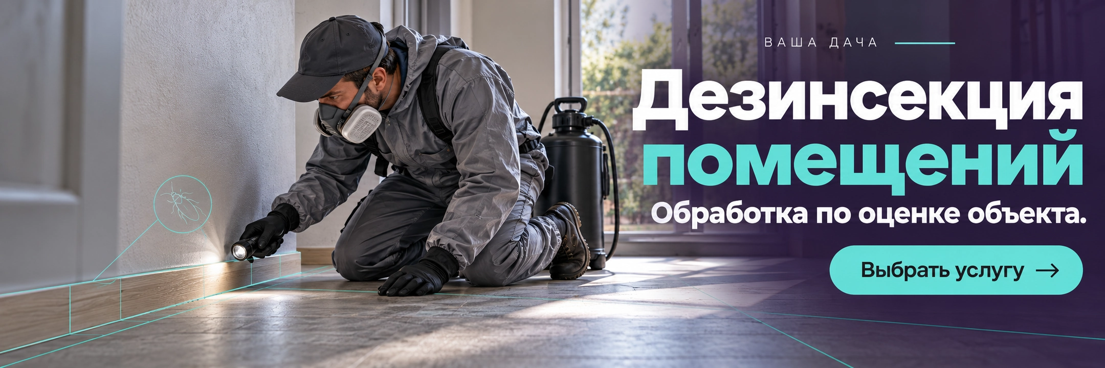 Дезинсекция помещений