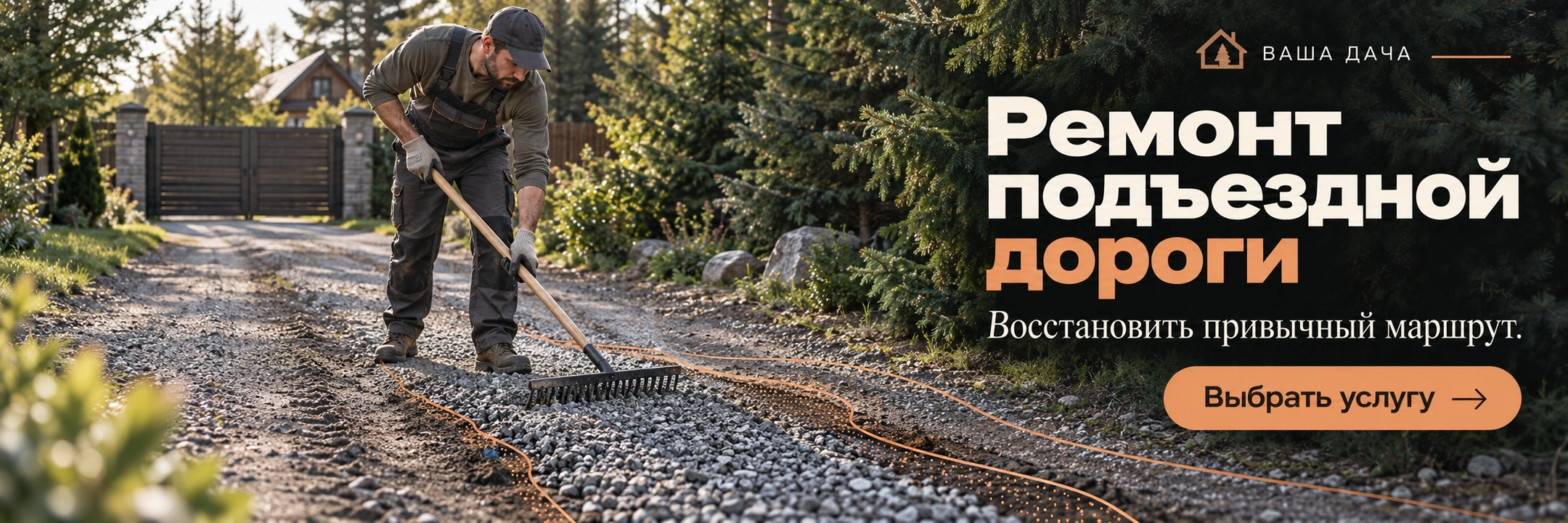 Ремонт подъездной дороги
