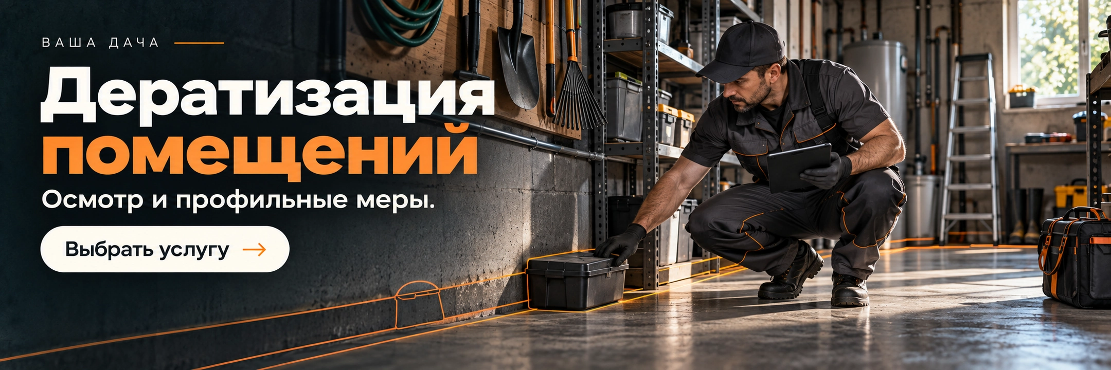 Дератизация помещений