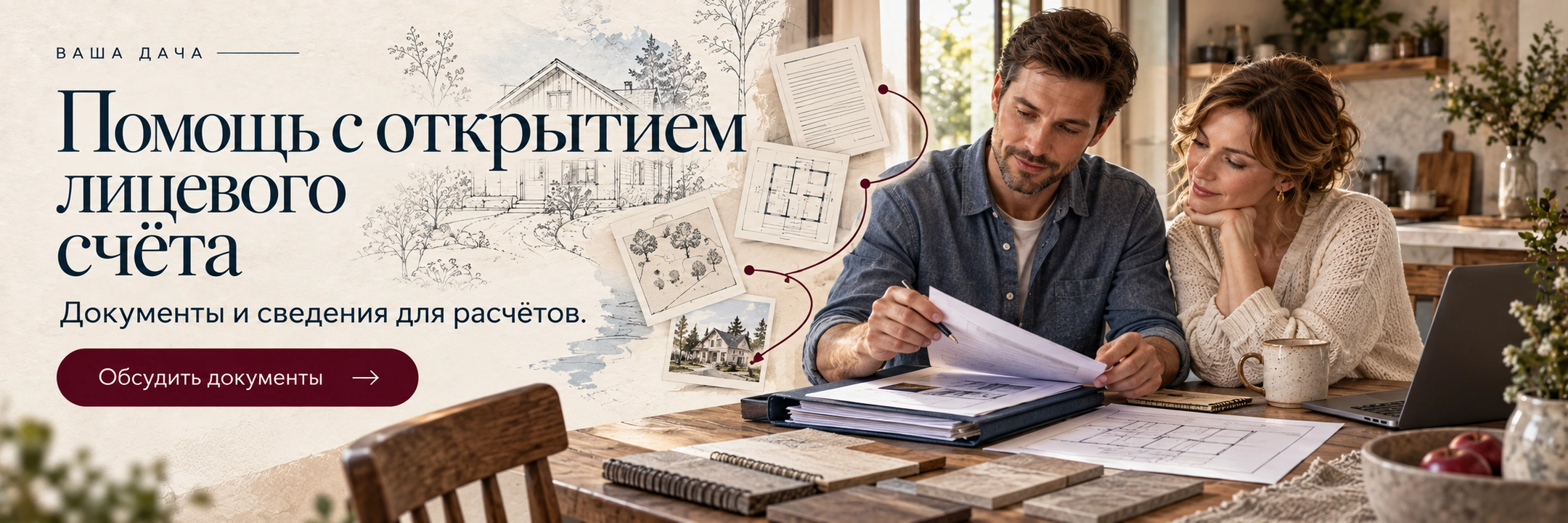 Помощь с открытием лицевого счёта