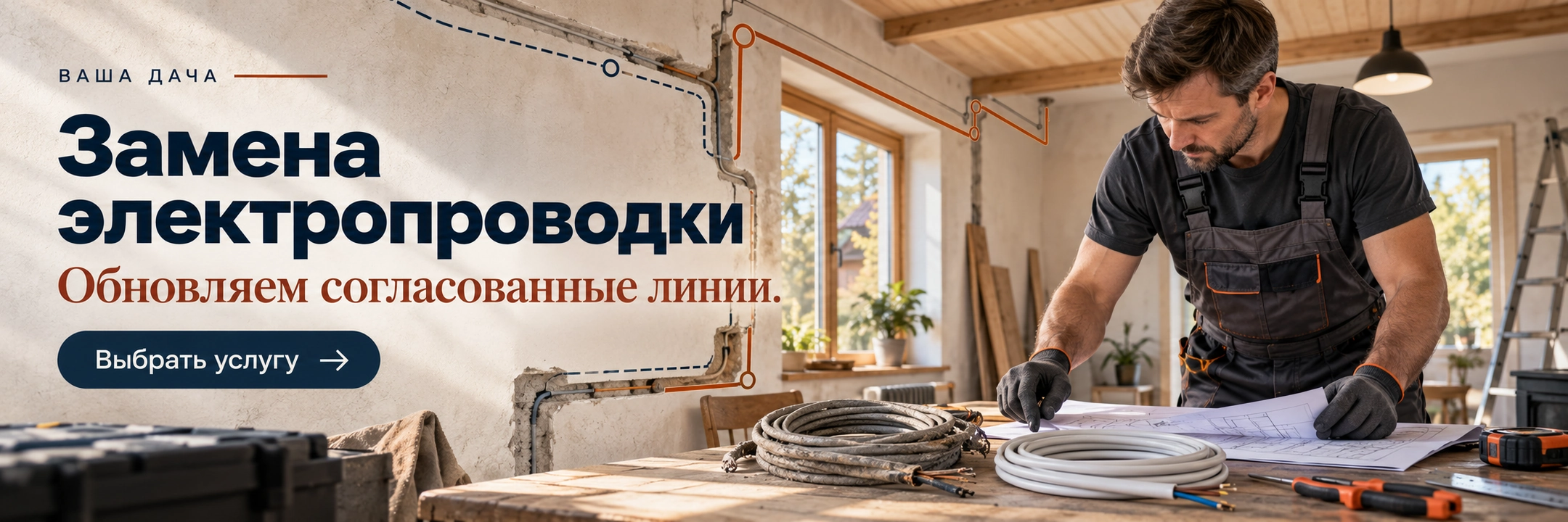 Замена электропроводки