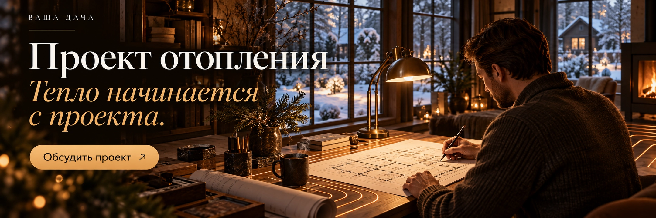 Проект отопления