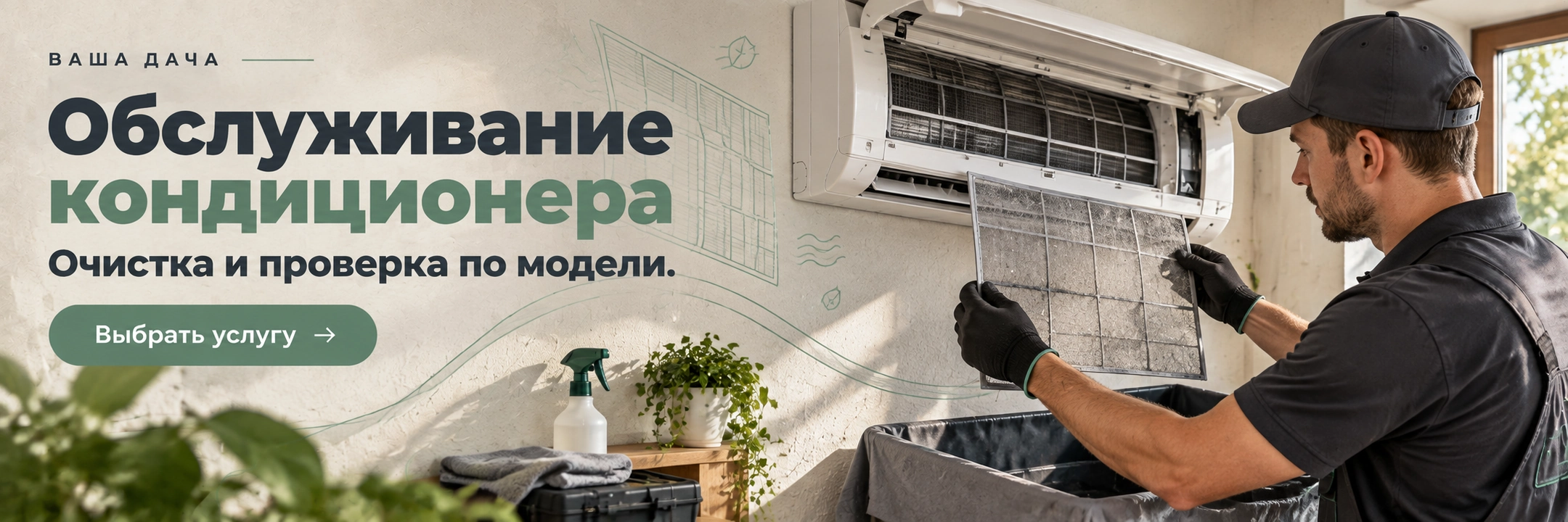 Обслуживание кондиционера
