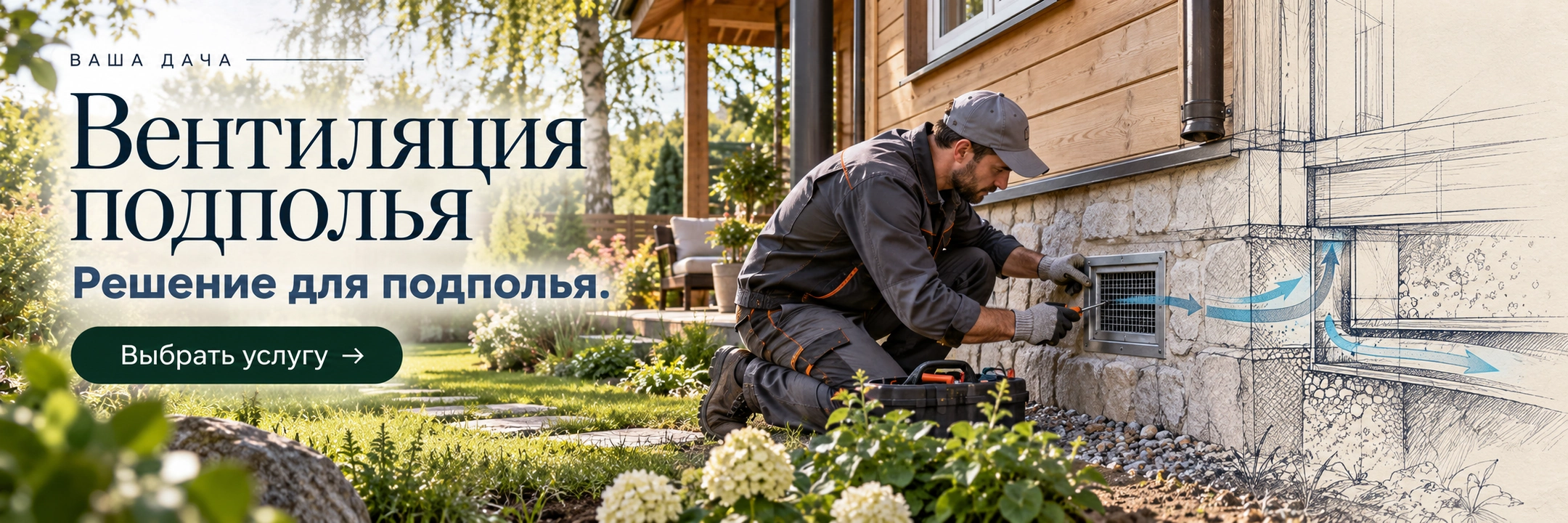 Вентиляция подполья