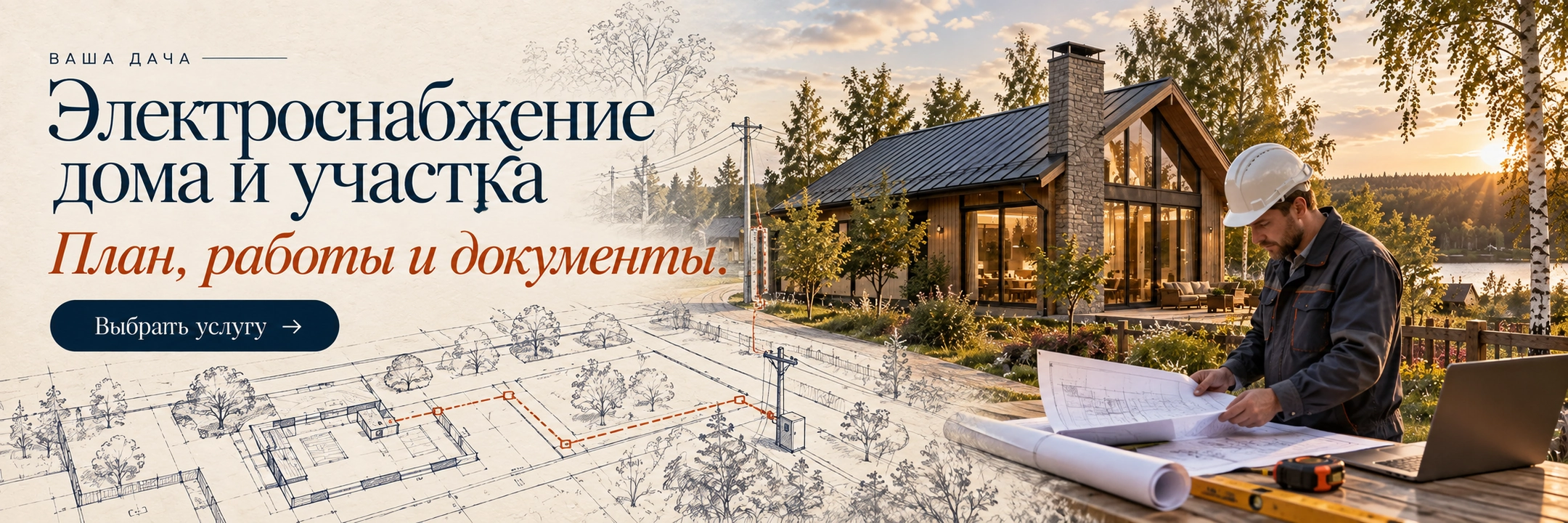 Электроснабжение дома и участка