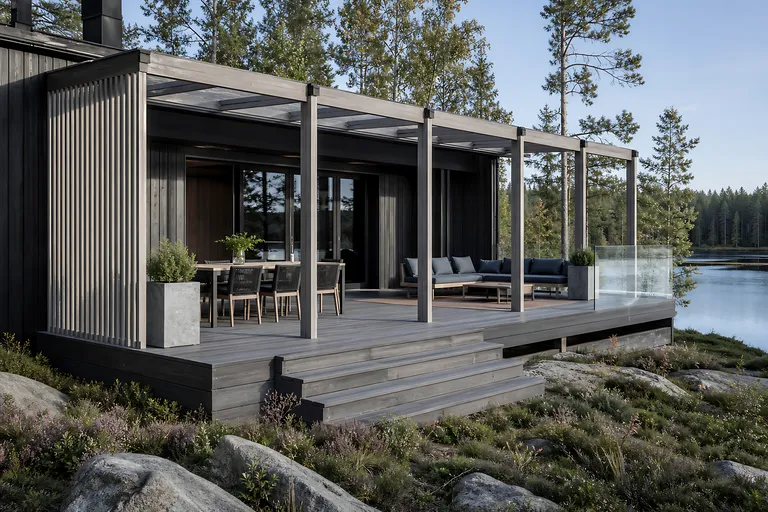Терраса «Северная линия» 6×4 м