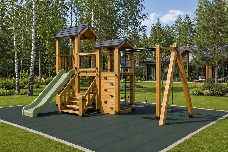 Детский спортивный комплекс «Дачный чемпион» 4×5 м