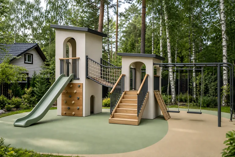Детский спортивный комплекс «Спортивный двор» 4×5 м