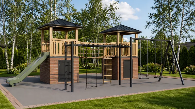Детский спортивный комплекс «Классическая арена» 4×5 м