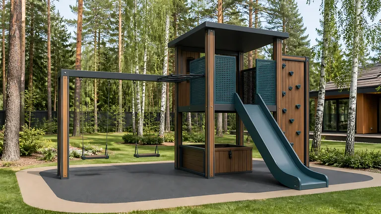 Детский спортивный комплекс «Графит Спорт» 3×4 м