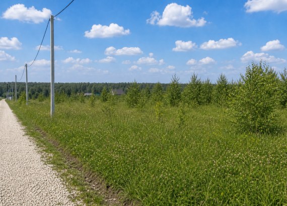 Участок №191 площадью 8 соток в деревне Русятино 2