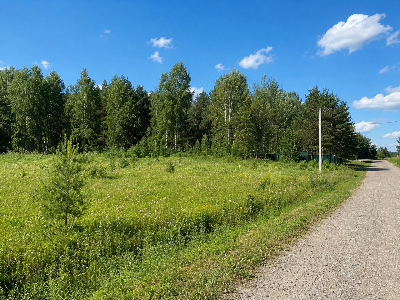 Участок №2 площадью 10 соток в деревне Лесновка